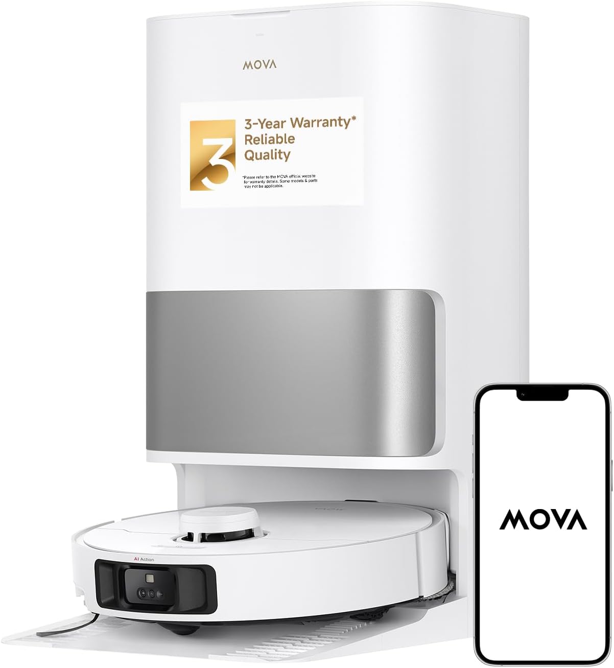 MOVA P10 Pro Ultra robotdammsugare med mopp